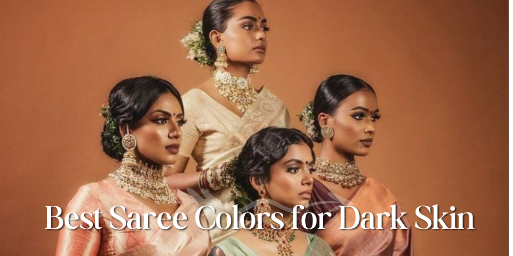 Best Saree Colors for Dark Skin