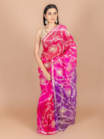 Ranas Kota Silk Leheriya Saree