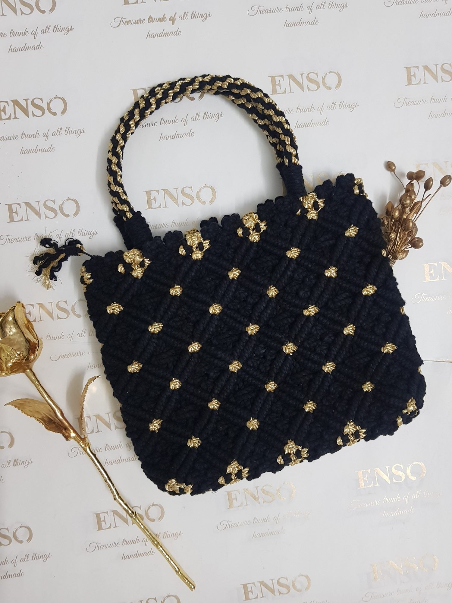 Enso Handmade Wrist Bag