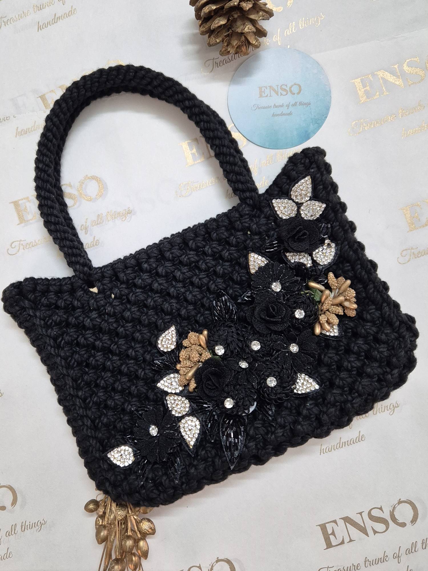 Enso Handmade Wrist Bag