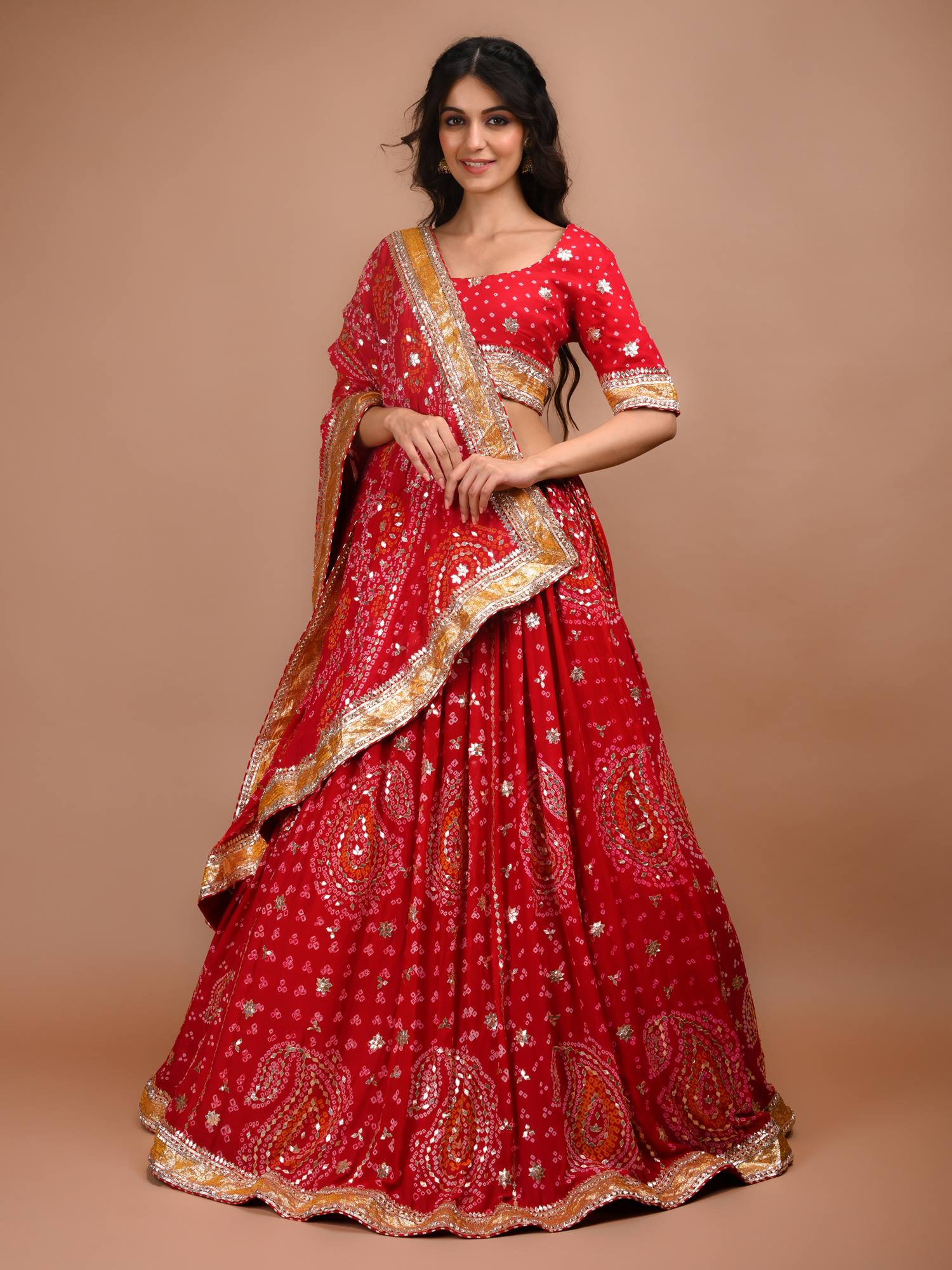 Payal and Adhir, Jaipur | Party wear indian dresses, Saree trends, Mirror  work lehenga