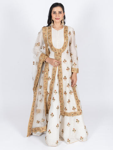 Ranas Long Jacket Designer Lehenga