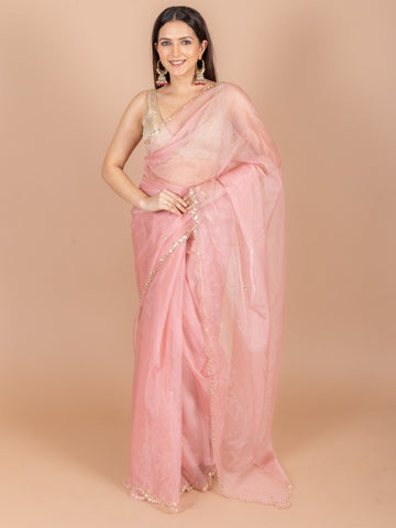 Ranas Sequins Work Saree