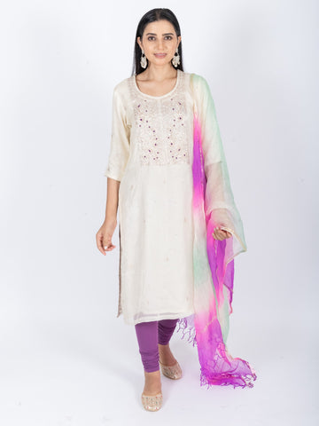 Ranas Unstitch Kurta & Dupatta Set