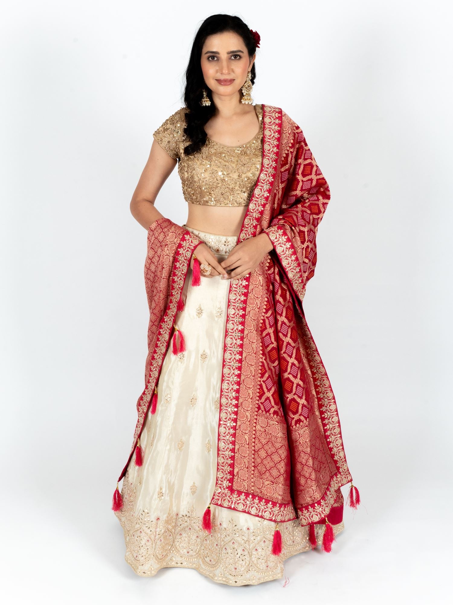 Ranas Beige Color  Designer Lehenga