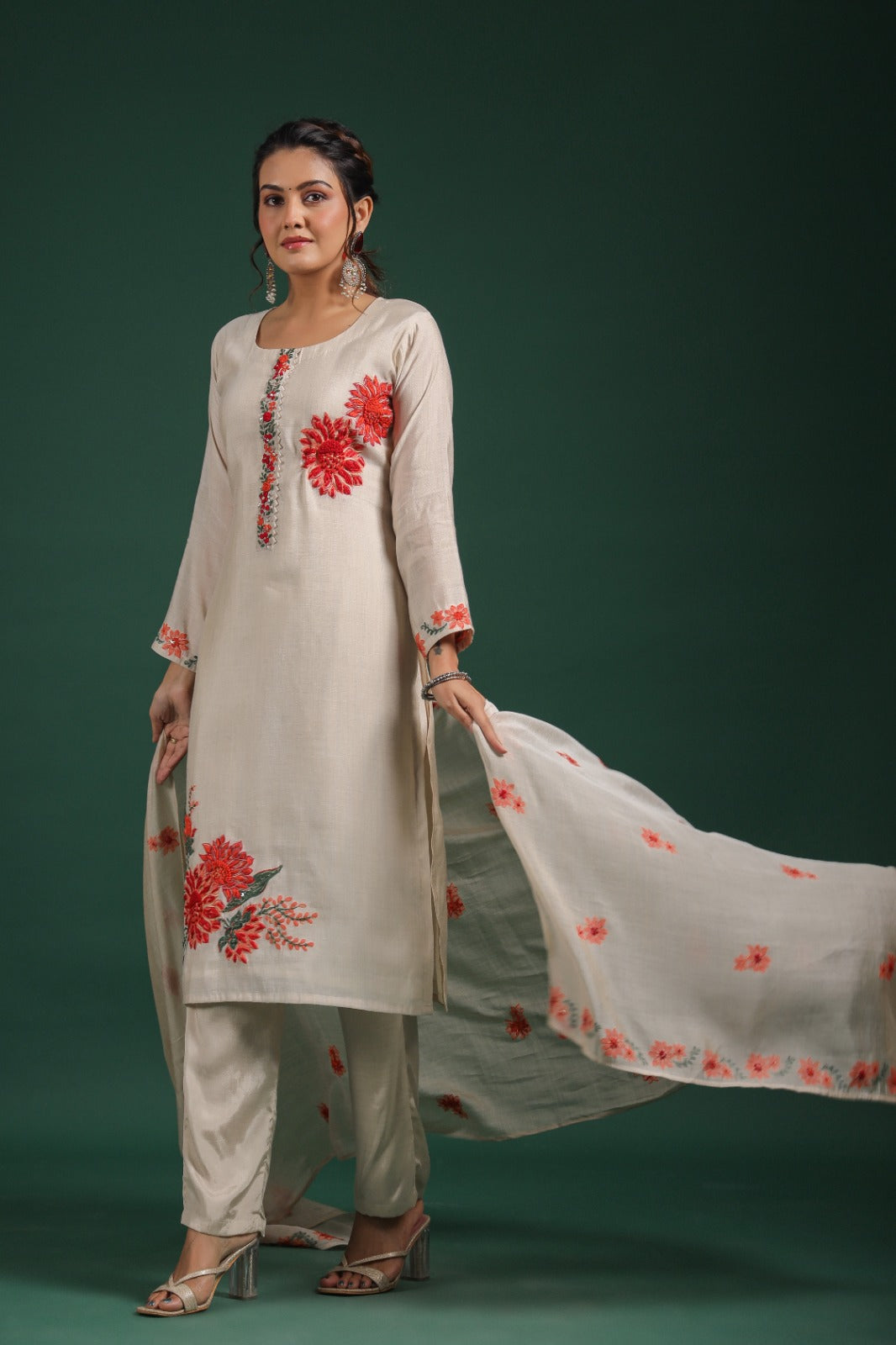 Ranas Chanderi Cotton Suit