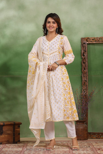 Ranas Cotton Printed Suit