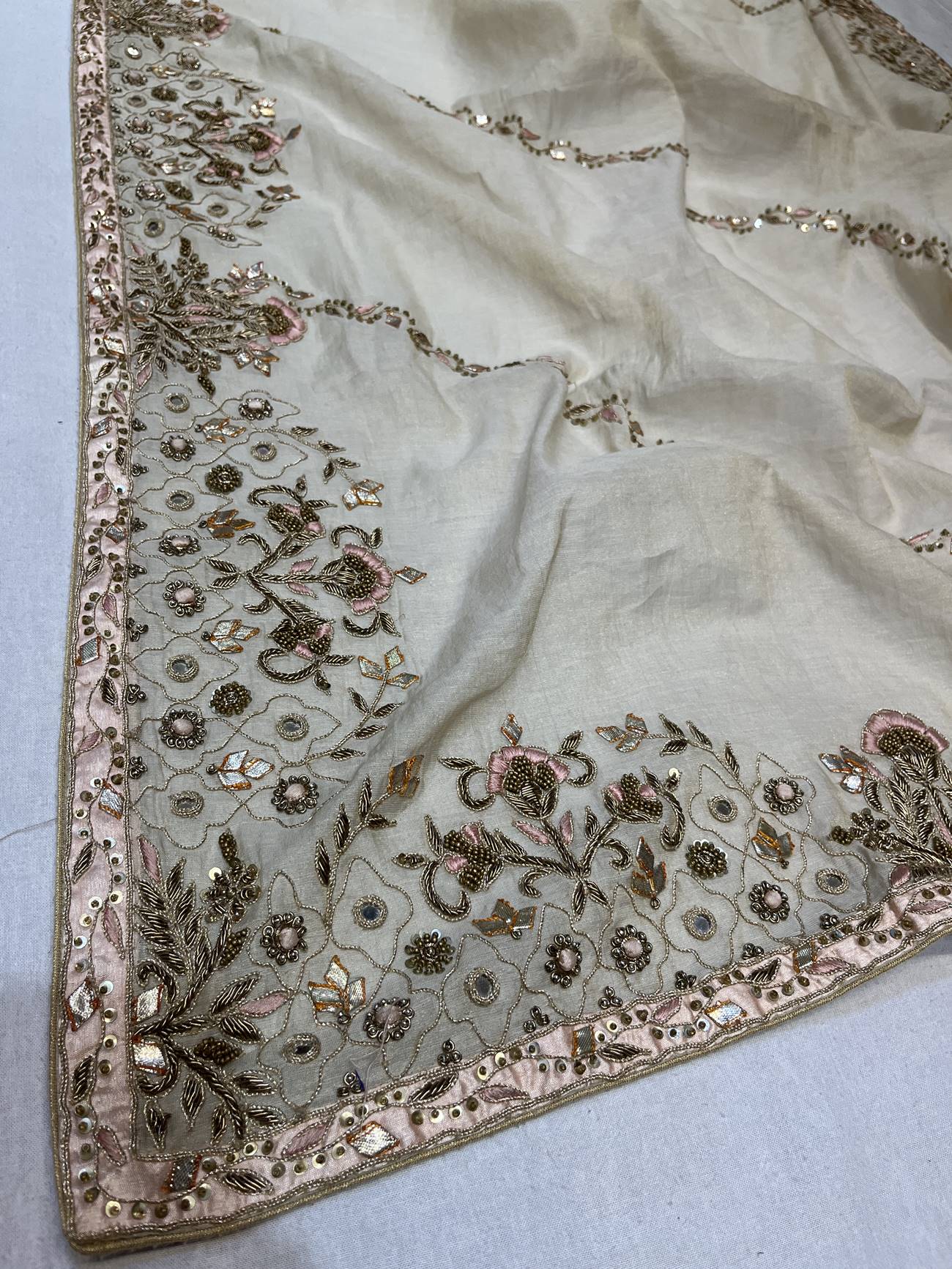 Ranas Zardosi Work Saree