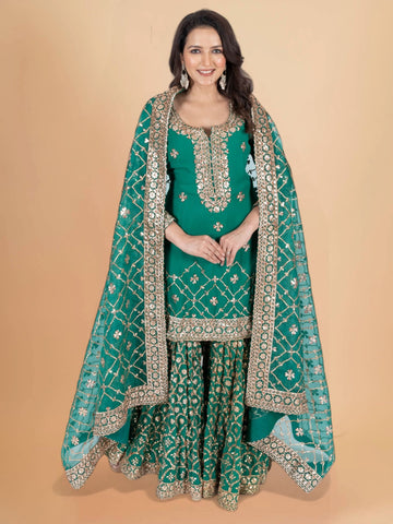 Ranas Designer Sharara Set