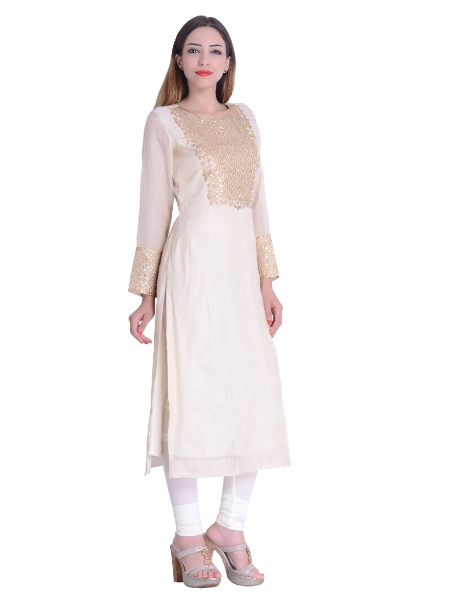 Golden colour kurtis best sale